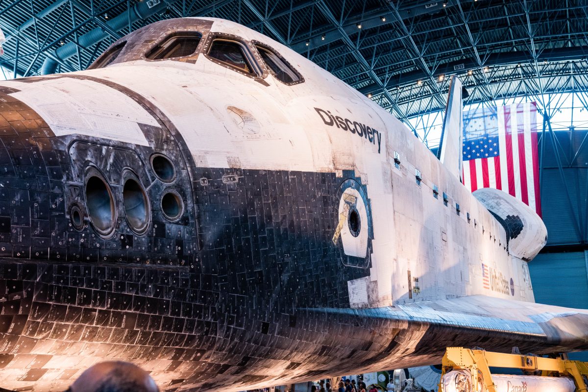 Space Shuttle Discovery at the Udvar-Hazy Center, July 2022